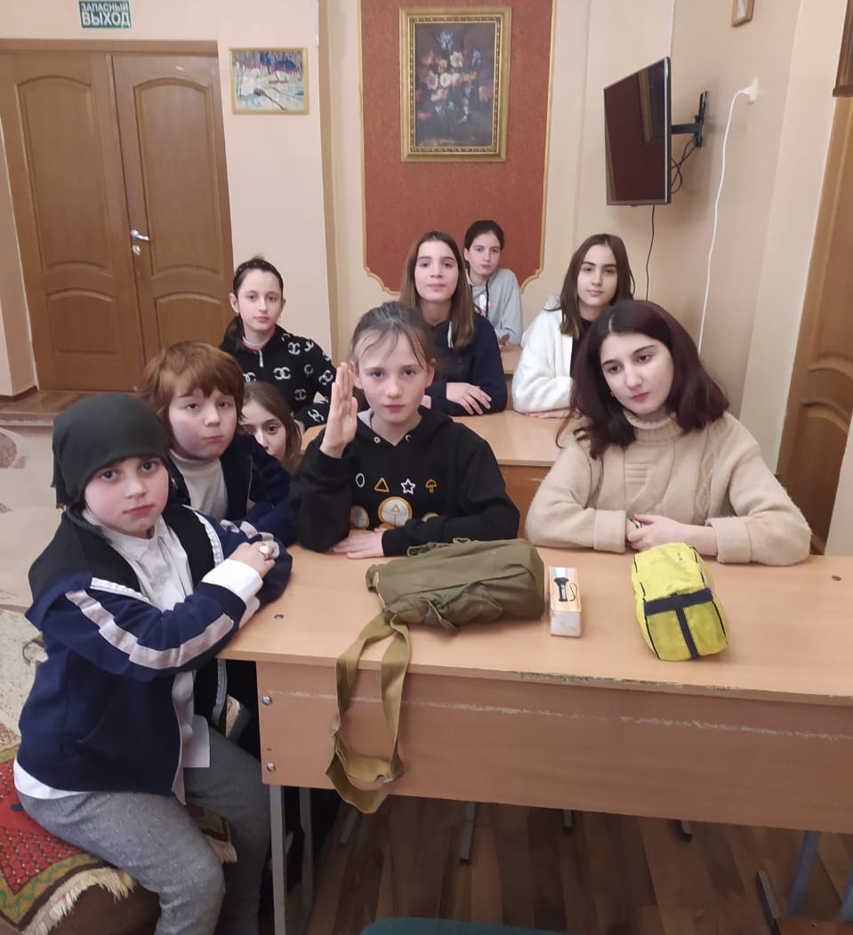 Беседу на тему: «Пожарная безопасность» провели в ГКУ РД СРЦН (г. Махачкала)