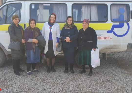 ВЫЕЗД В РАМКАХ НАЦИОНАЛЬНОГО ПРОЕКТА "ДЕМОГРАФИЯ" "СТАРШЕЕ ПОКОЛЕНИЕ"