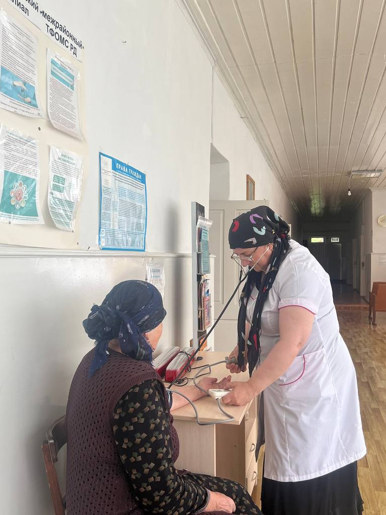 Выезд мобильной бригады по проекту "Демография"