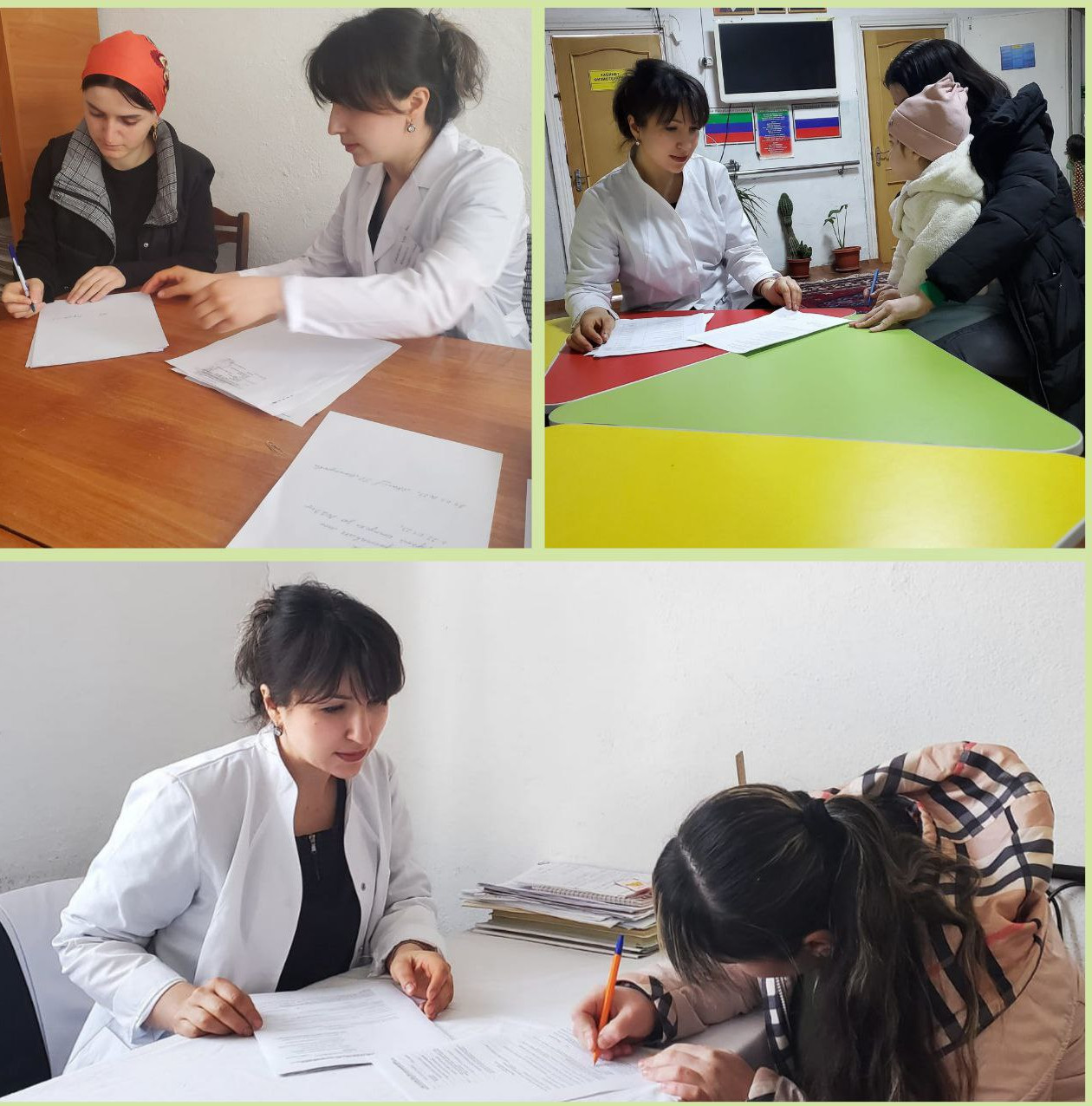 Прием детей на курс реабилитации