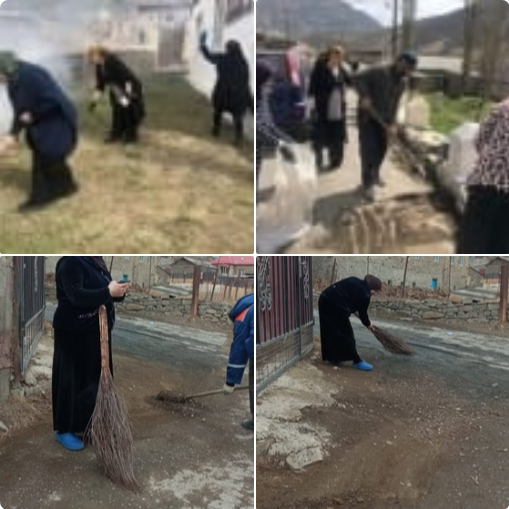 Коллектив ГБУ РД КЦСОН в МО "Агульский район" принял участие в общереспубликанском субботнике.