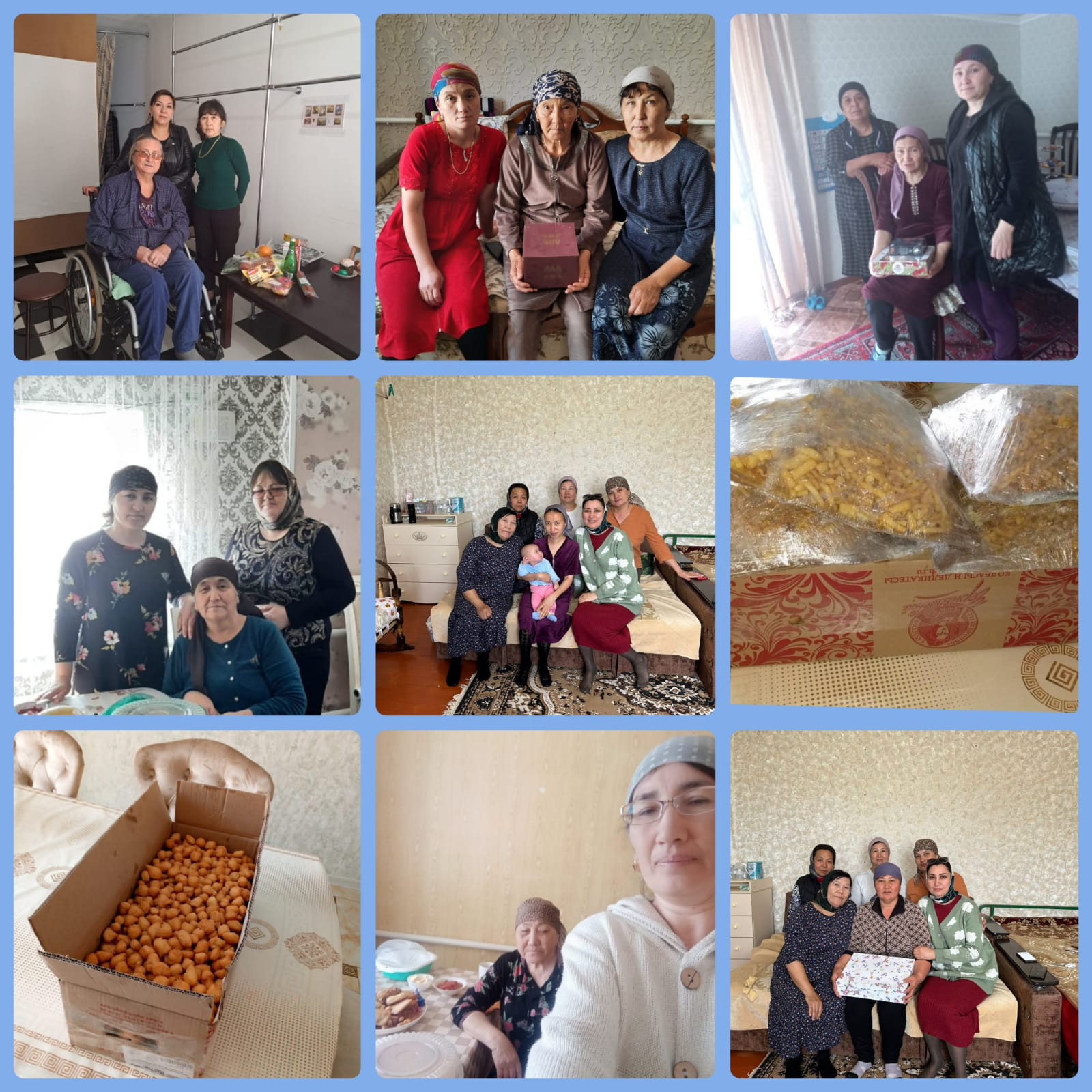 Сладкая посылка солдату  в праздник "Ураза-байрам"