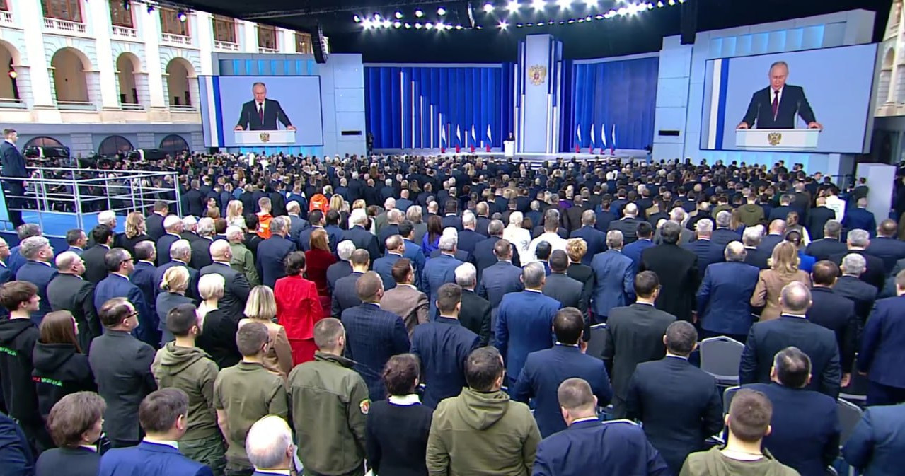 Владимир Путин поблагодарил народ России за мужество и решимость