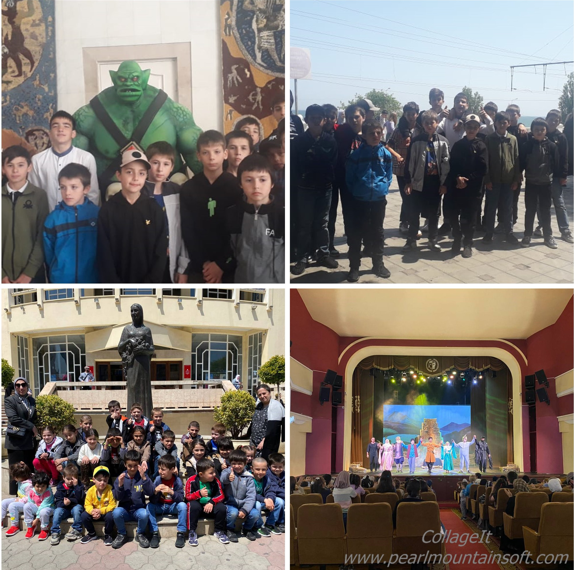 Воспитанники ГКУ РД СРЦН (г. Махачкала) посетили спектакль «Отважный джигит»