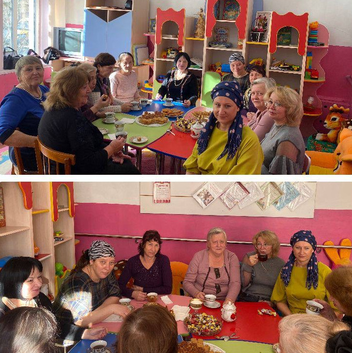 Праздничное мероприятие посвящённое предстоящему Международному Дню матери.