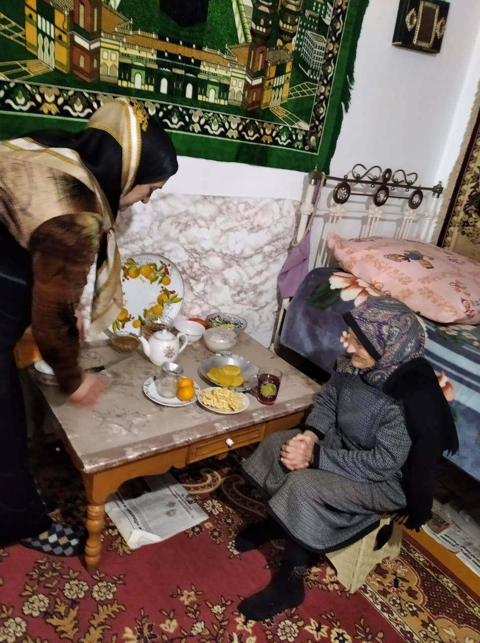 Оказание социально-бытовых услуг подопечной.