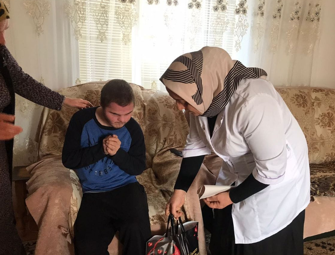 Поздравления инвалидов на дому