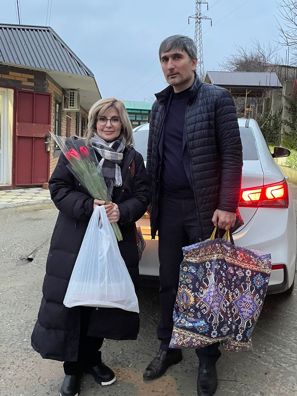 В День защитника Отечества посетили семьи участников СВО.