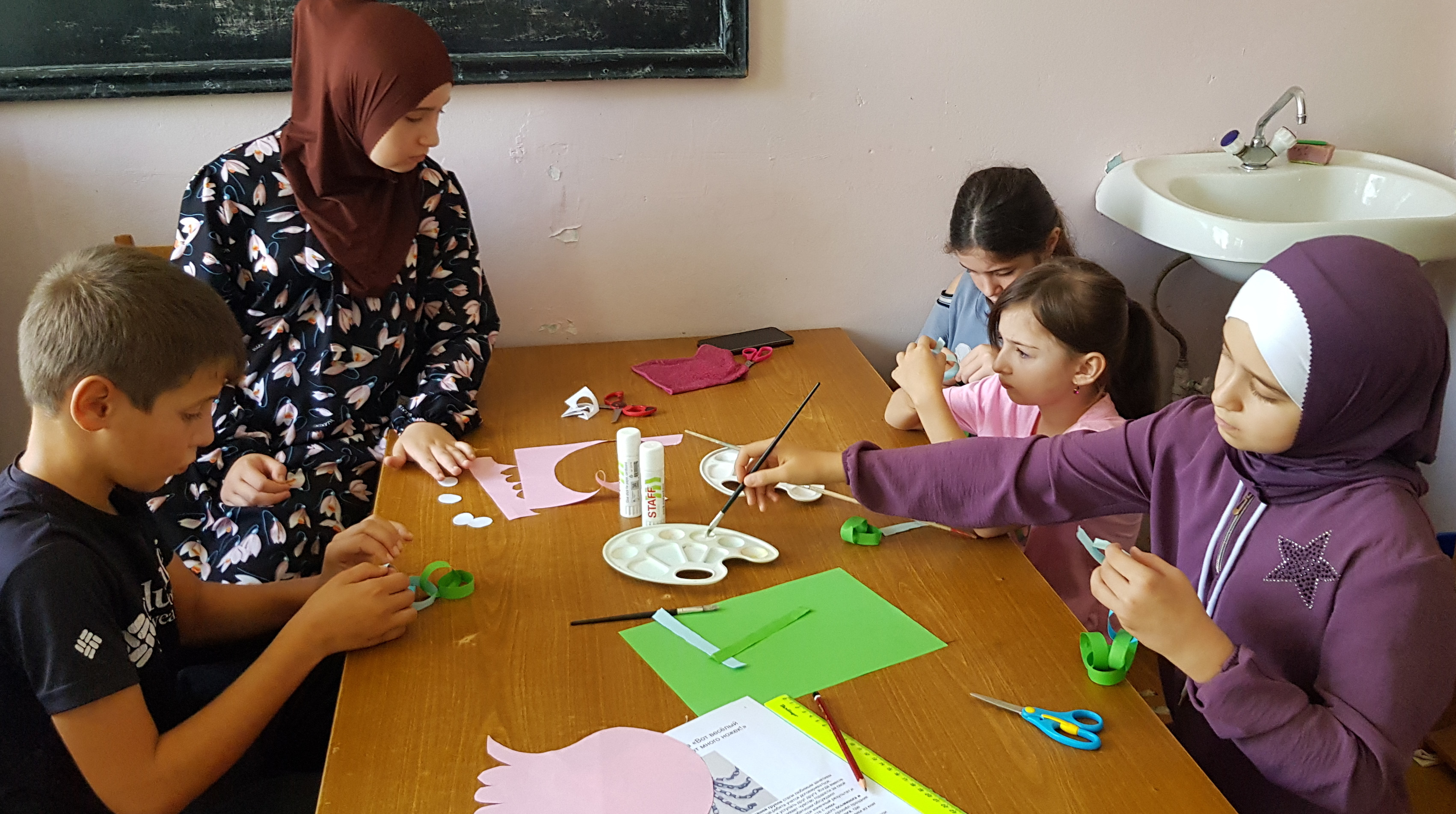 открытое занятие "Веселый осьминог"