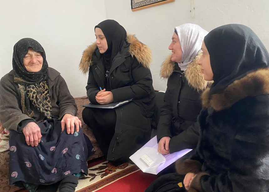 Выезд мобильной бригады в с.Гостала и Инчха.