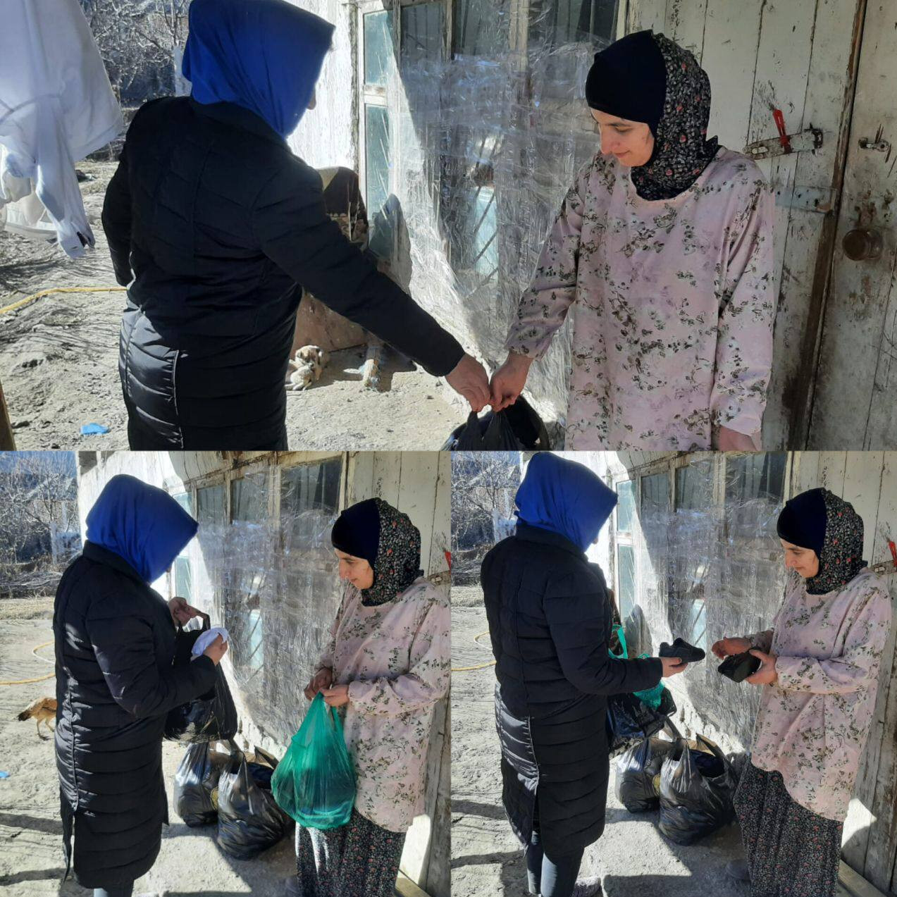 Cпециалисты отделения социального обслуживания на дому детей и семей с детьми оказали материальную помощь подопечной семье