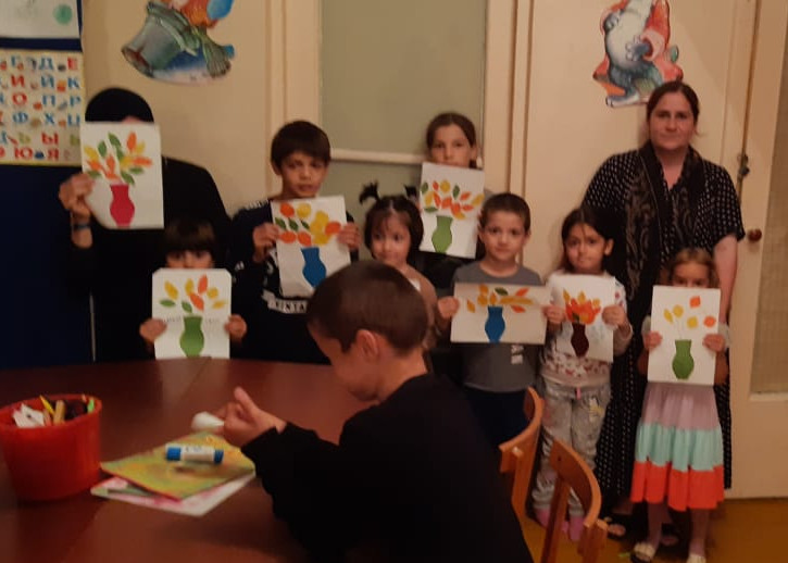 Занятия воспитателя на тему "Золотая осень".