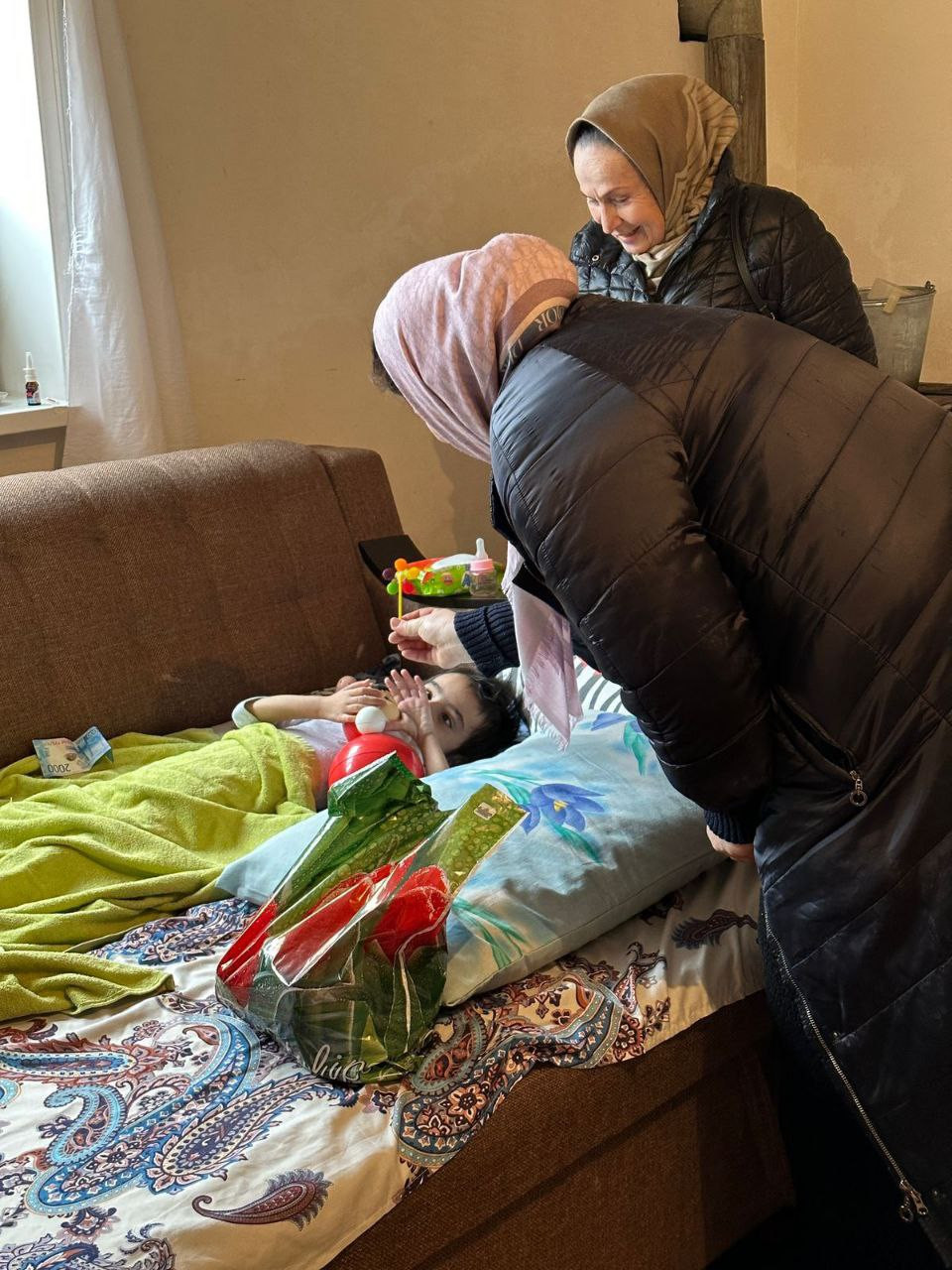 Посещение семей.