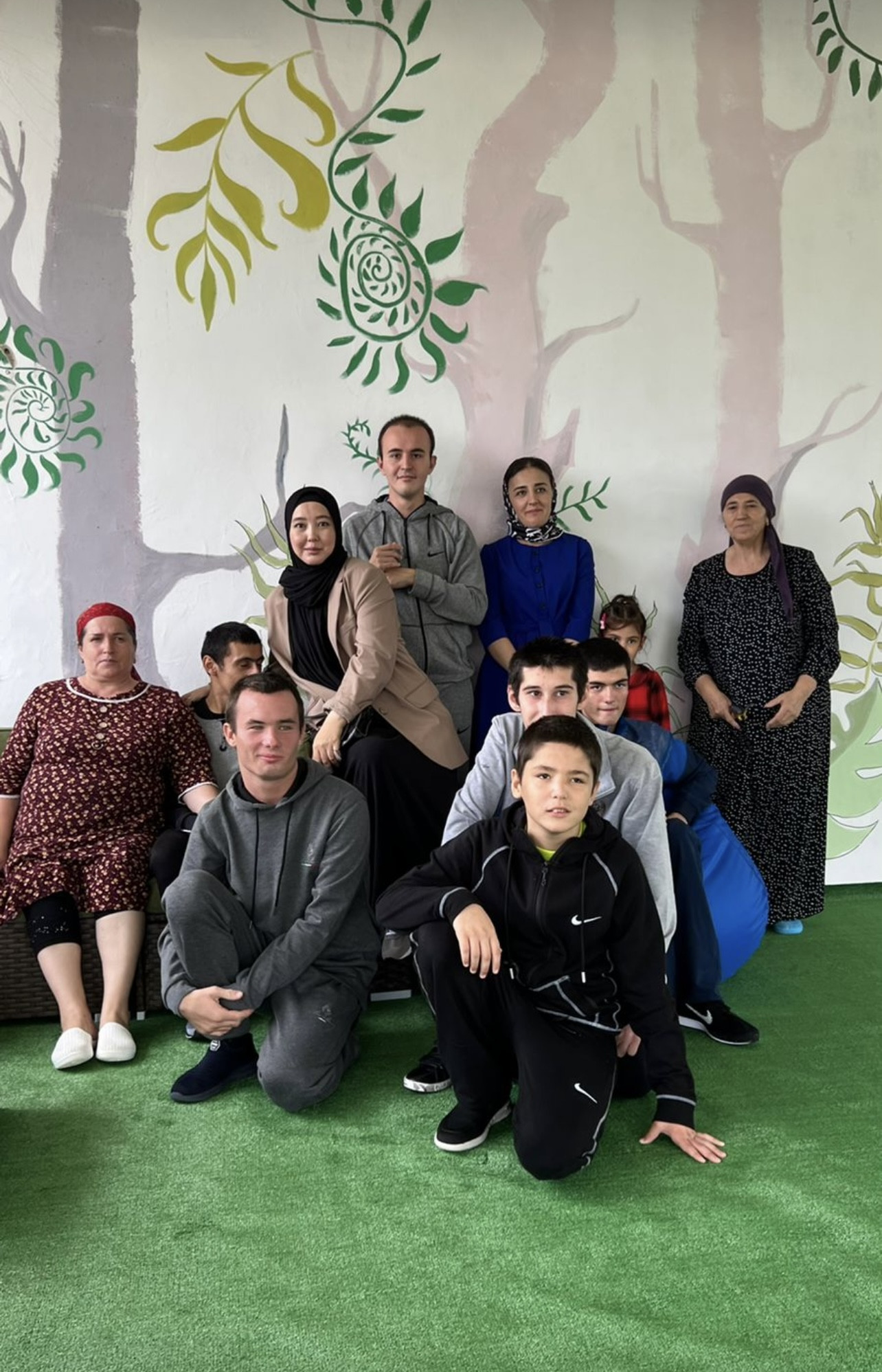 Открытие прогулочной зоны в отделении психолого-педагогической помощи.