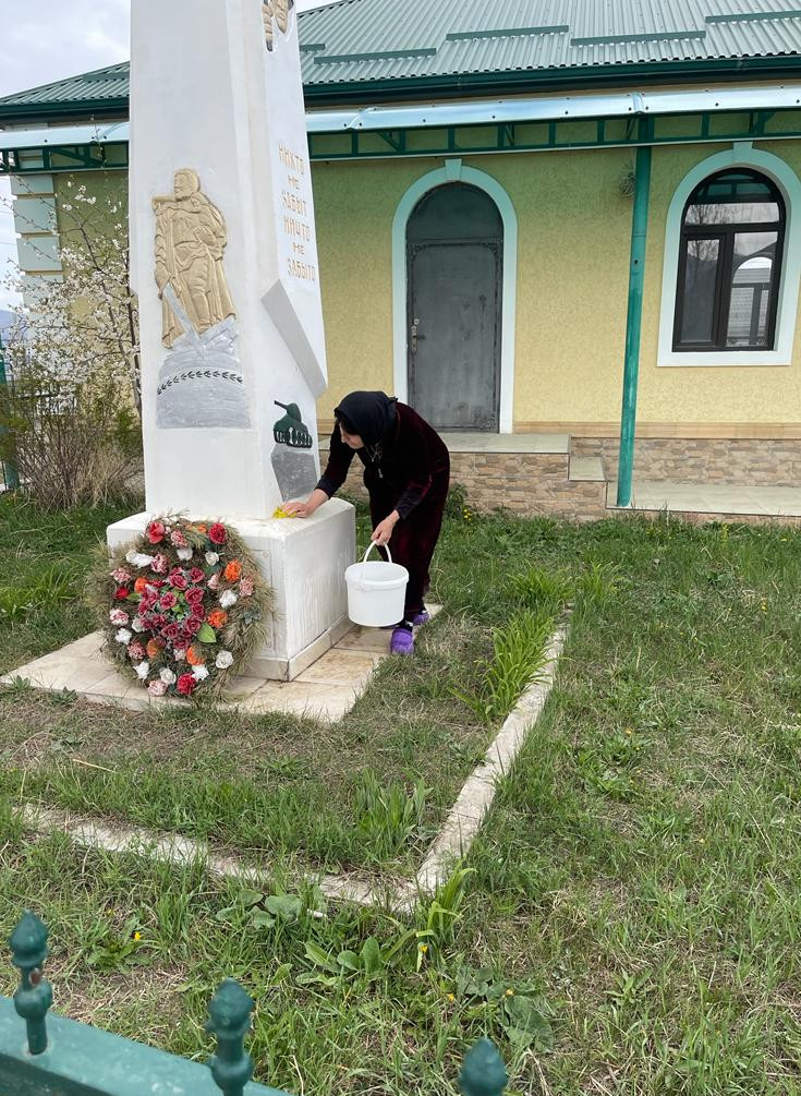 Ремонт и благоустройство памятников воинам, павшим на фронтах ВОВ 1941-1945 годов в МР «Лакский район».