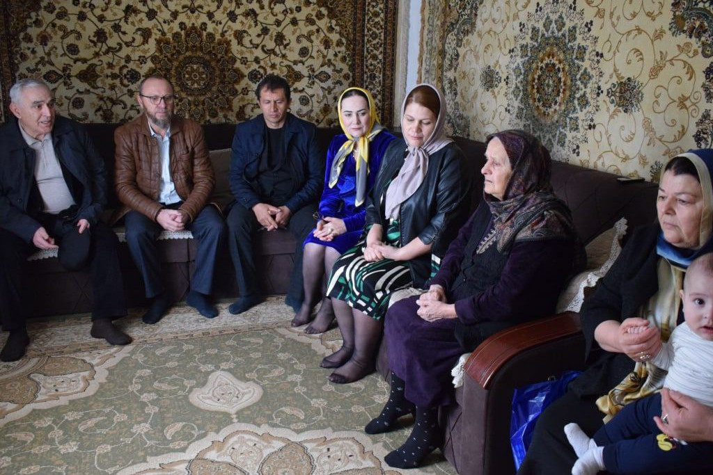 Встреча с матерями погибших военнослужащих на СВО.