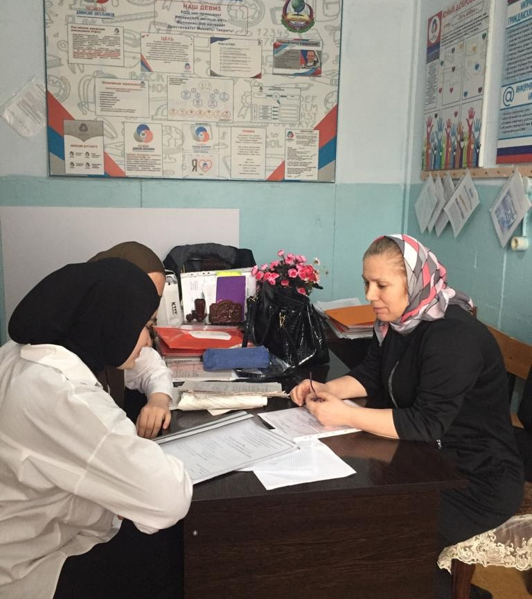 Выезд специалиста в с.Кироваул.