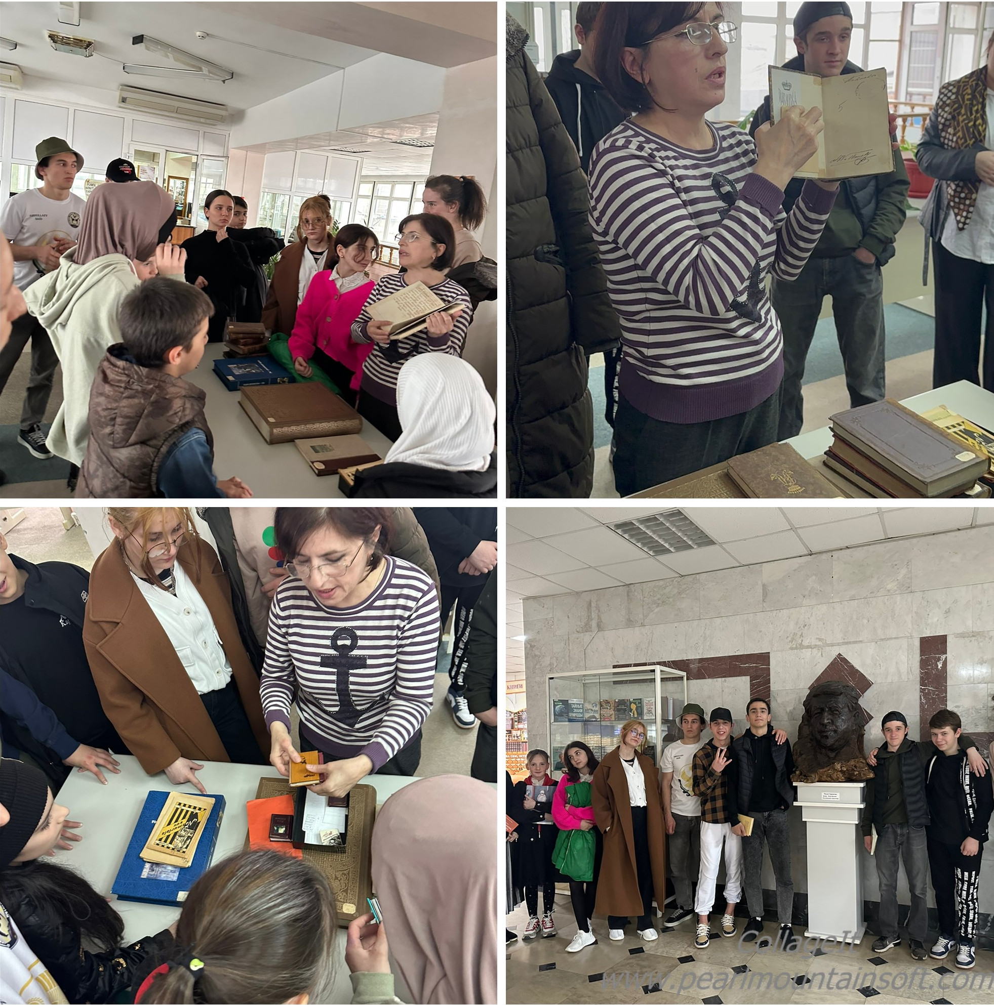 Воспитанники ГКУ РД СРЦН (г. Махачкала) посетили Центральную библиотеку