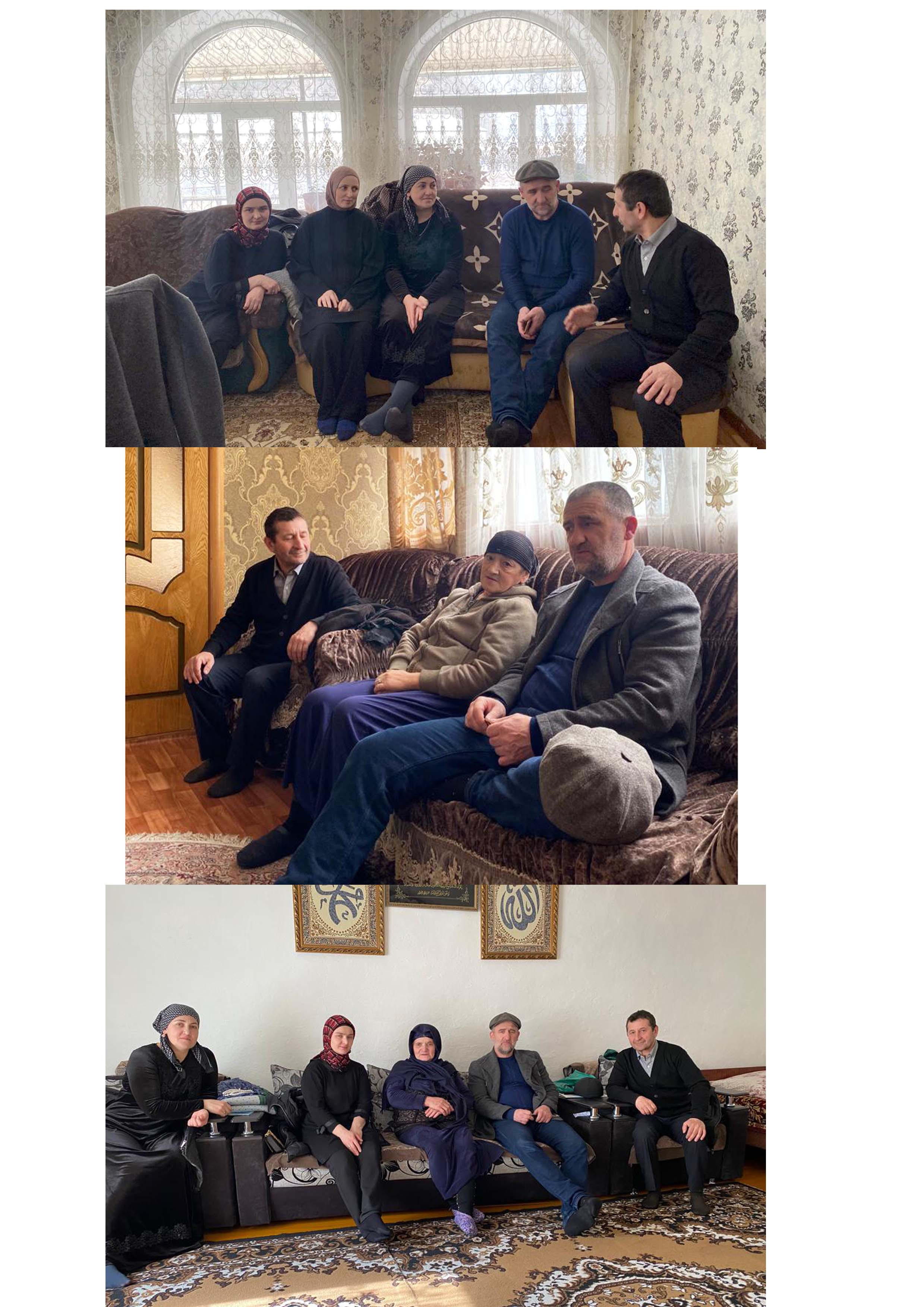 Посещение семей участвующих в СВО на Украине военнослужащих.