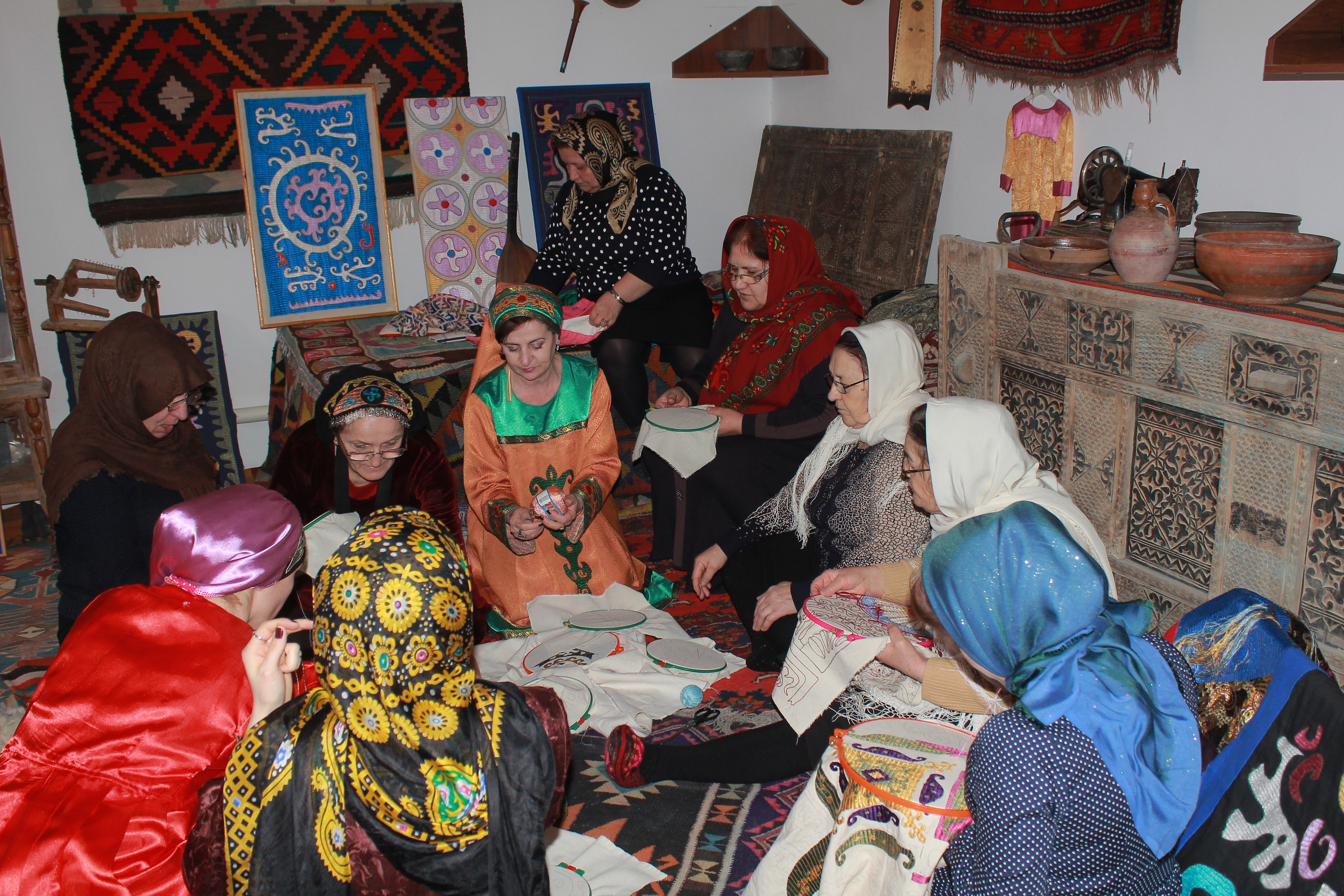 Мастер-класс по Кайтагской вышивке