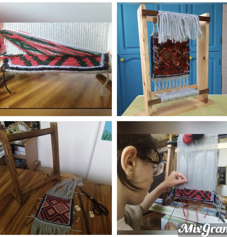 Первый декоративный коврик