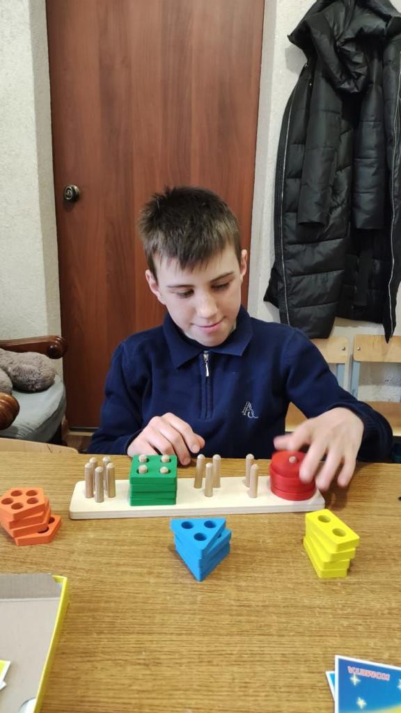 Занятия психолога.