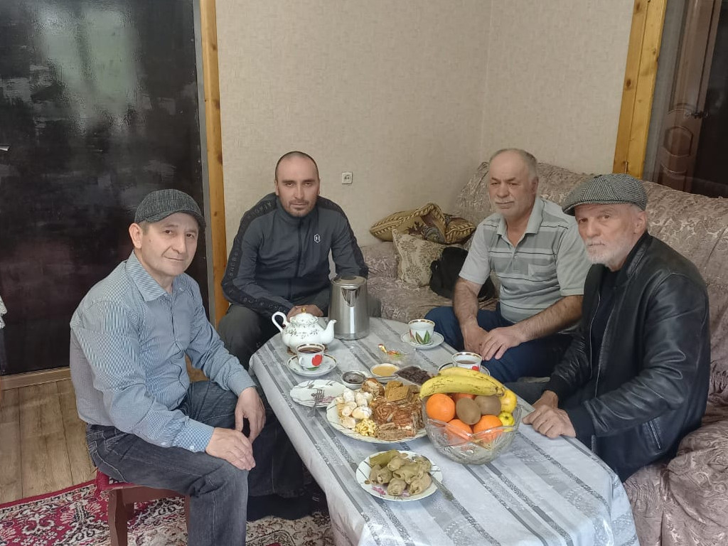 Посещение семей военнослужащих принимающих участие  в  СВО на Украине.