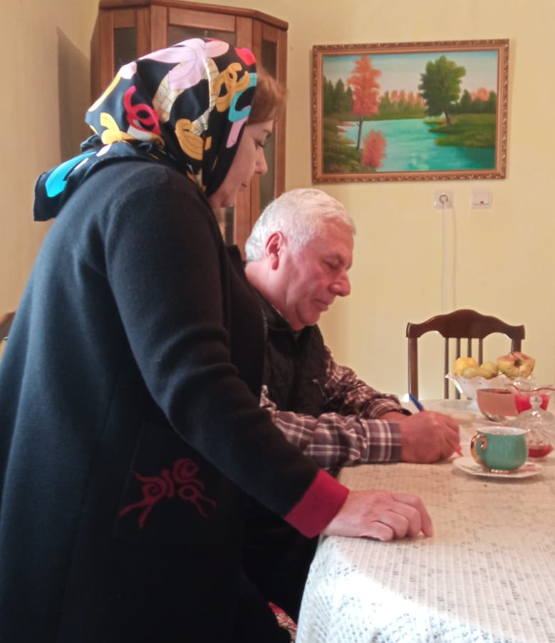 07.11.2022 г социальные работники  с. Ботаюрт