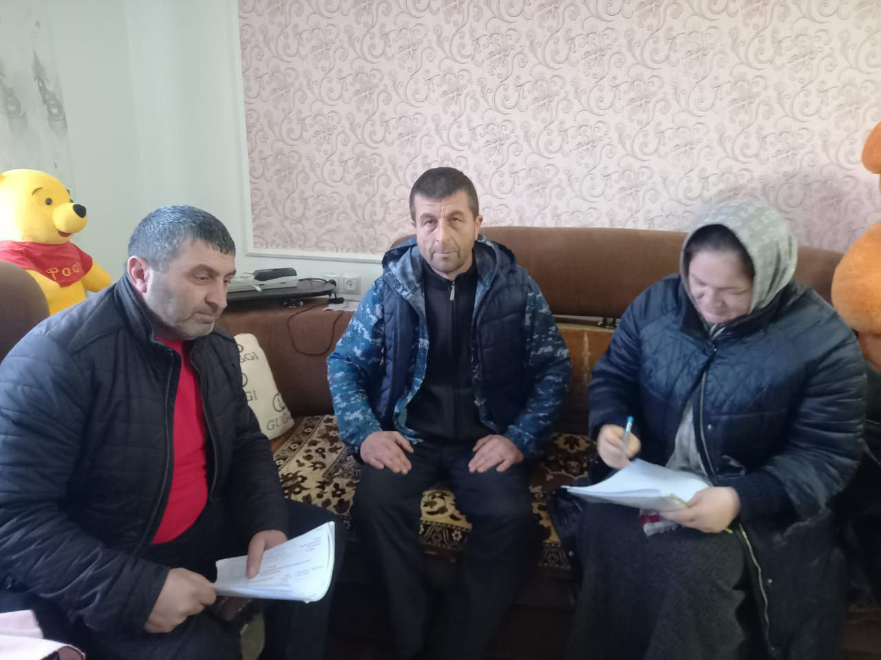 Заполнение социальных паспортов участникам СВО на Украине