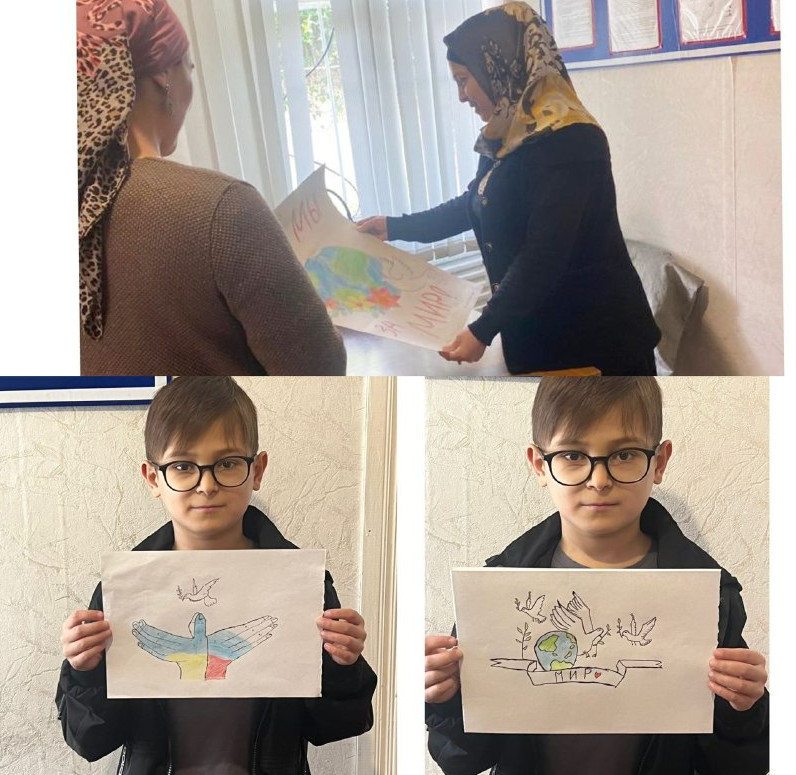 «Дети Росси - за мир!».