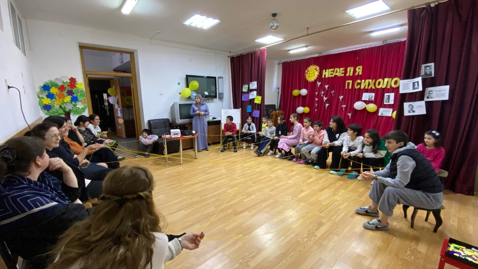 В Дербентском Реабилитационном центре для несовершеннолетних в рамках «Недели психологии» провели психологический тренинг