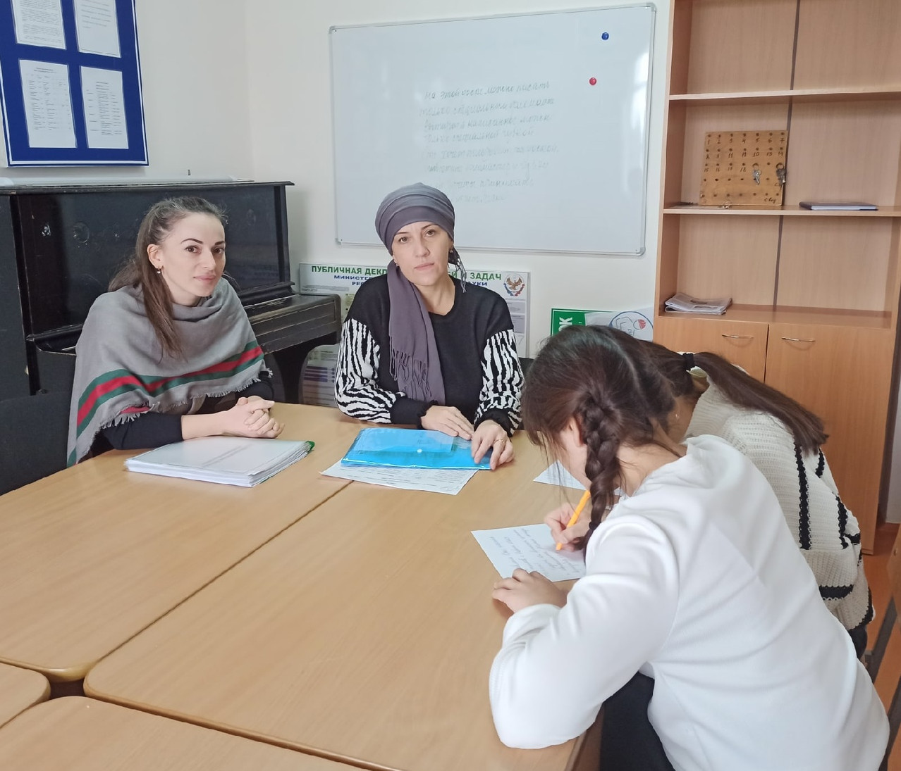 Выезд в с.Кульзеб. Проведение работы с подопечными Центра.