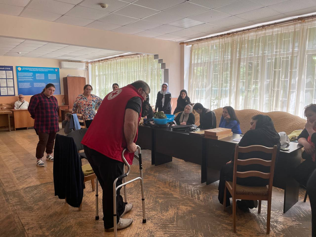 Дагестанское региональное отделение Красного креста провели тренинг на тему «Основы оказания доврачебной помощи».