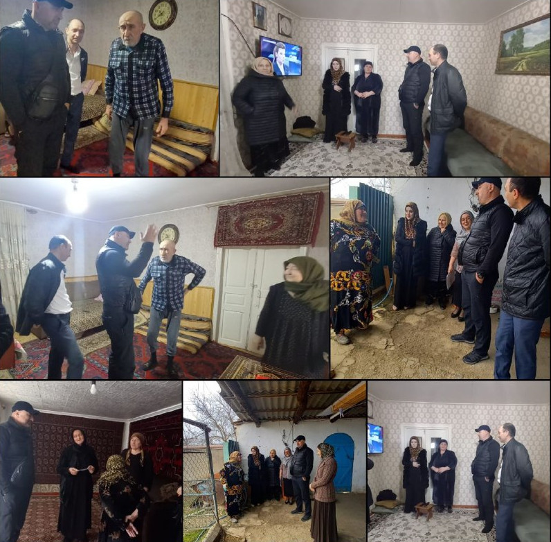 Выезд по поселениям Губден,Гурбуки, Джанга.