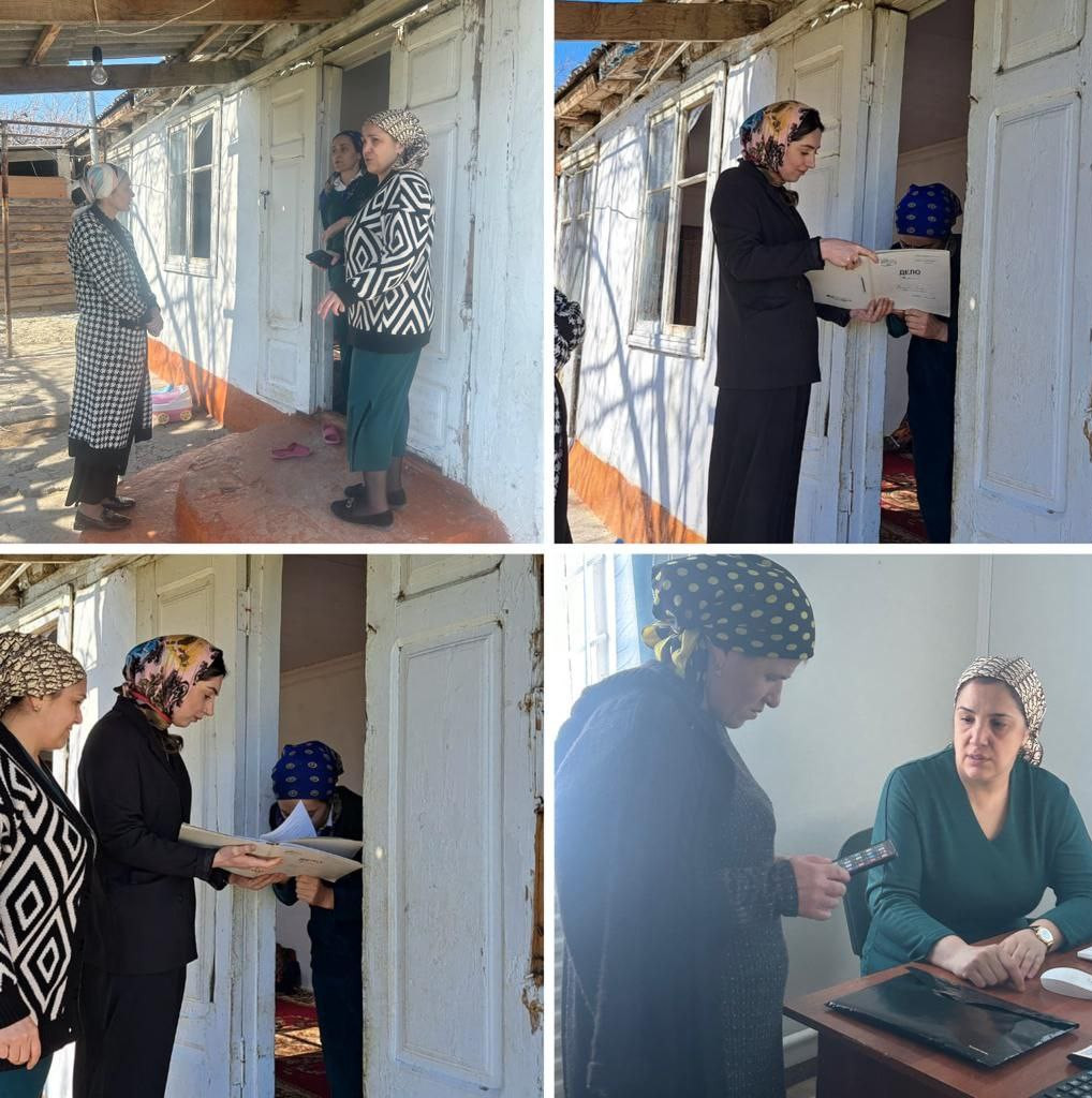 Социальный патронаж многодетных, малообеспеченных семей.