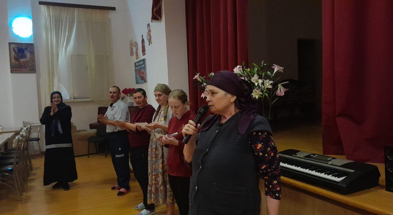 День пожилых людей в ПНИ ,,Милосердие,, г. Буйнакск.