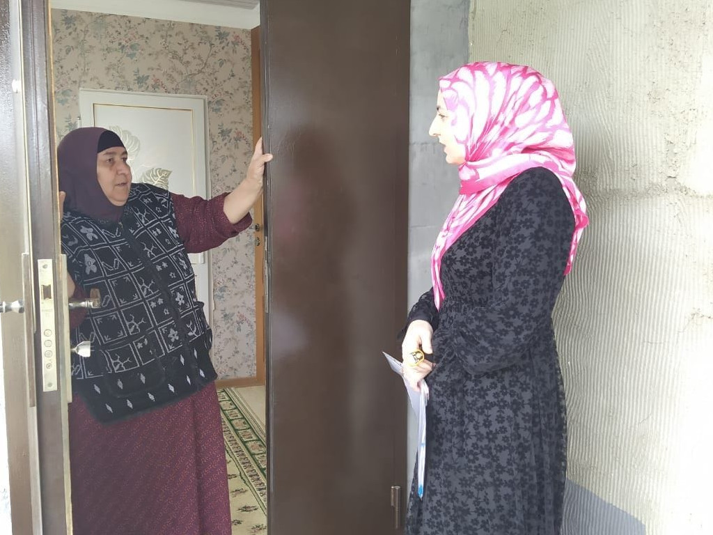 Подворный обход в с.Дылым