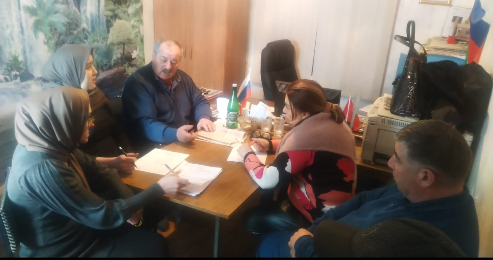 В с. Тпиг продолжила работу межведомственная Комиссии по рассмотрению вопросов оказания государственной социальной помощи на основании социального контракта