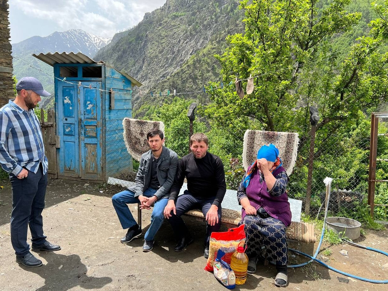 Посещение семьи участника специальной военной операции...