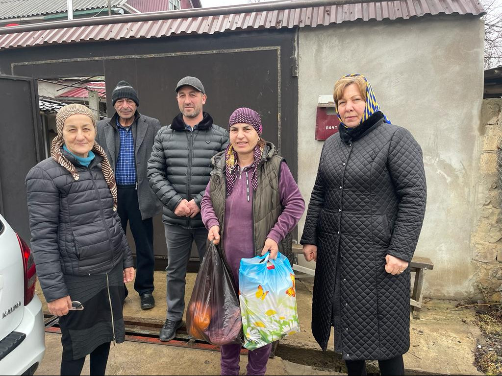 СОЦИАЛЬНЫЕ РАБОТНИКИ ПОСЕТИЛИ СЕМЬИ МОБИЛИЗОВАННЫХ ГРАЖДАН