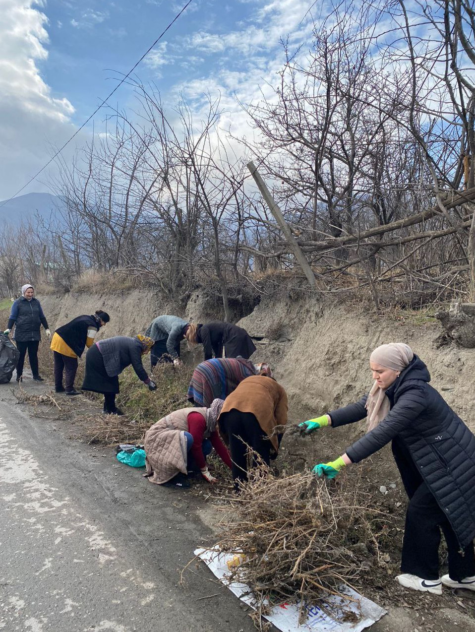 Субботник - добрая традиция.