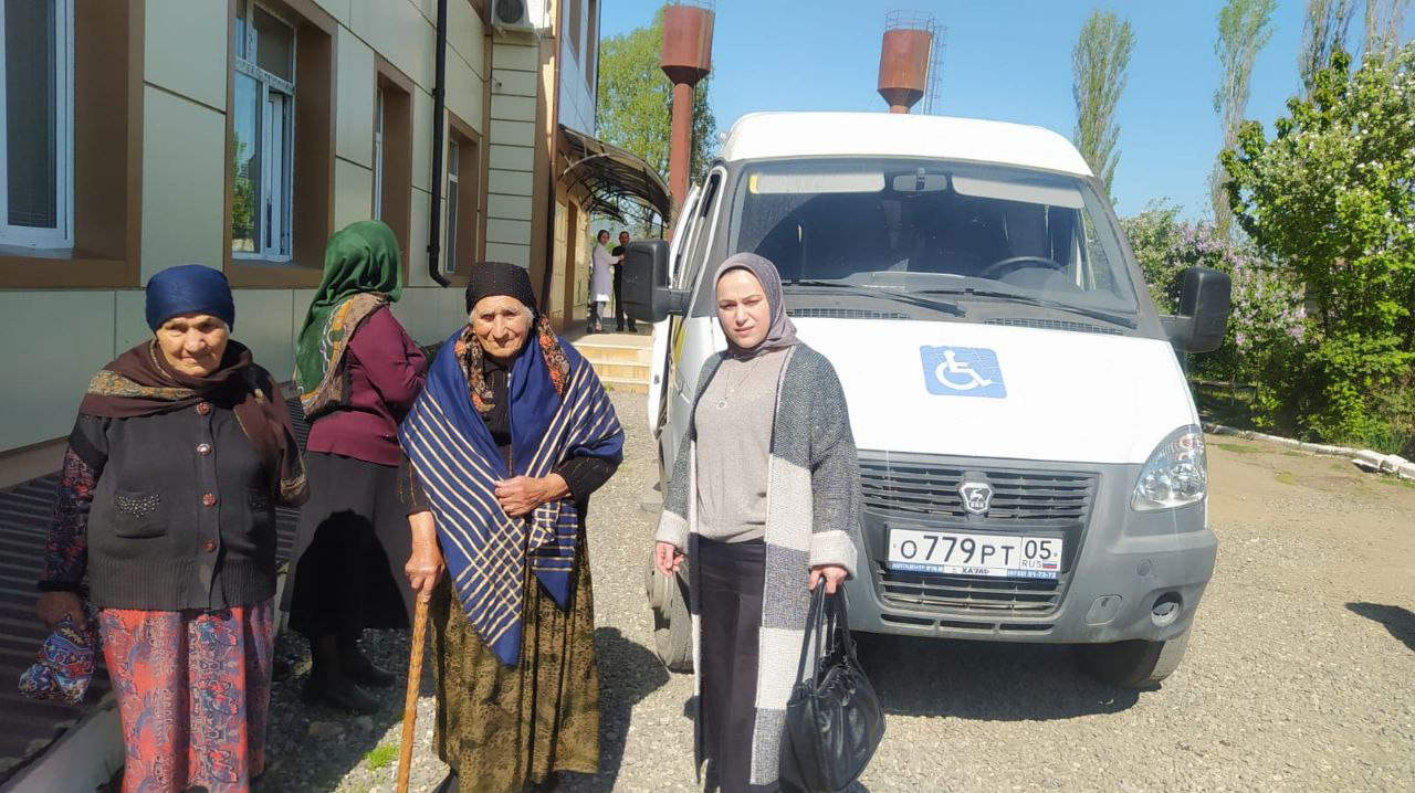 ВЫЕЗД В РАМКАХ НАЦ ПРОЕКТА "ДЕМОГРАФИЯ" "СТАРШЕЕ ПОКОЛЕНИЕ"