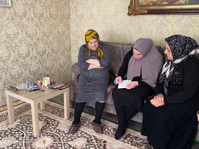 Мобильная бригада в с.Ленинаул