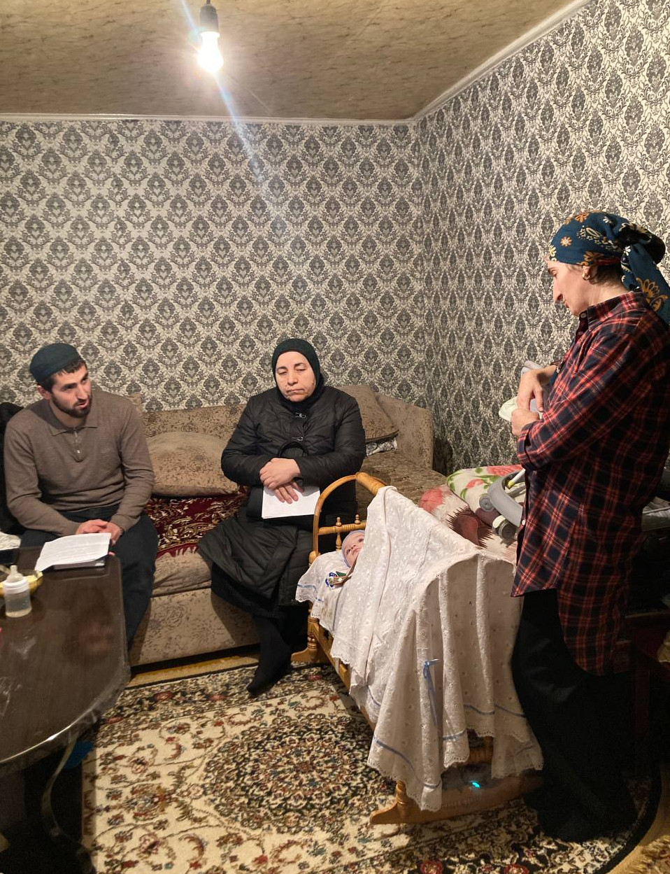 Подворный обход семей