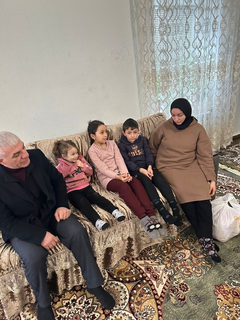 Посещение семей мобилизованных, принимающих участие в СВО на территории Украины.