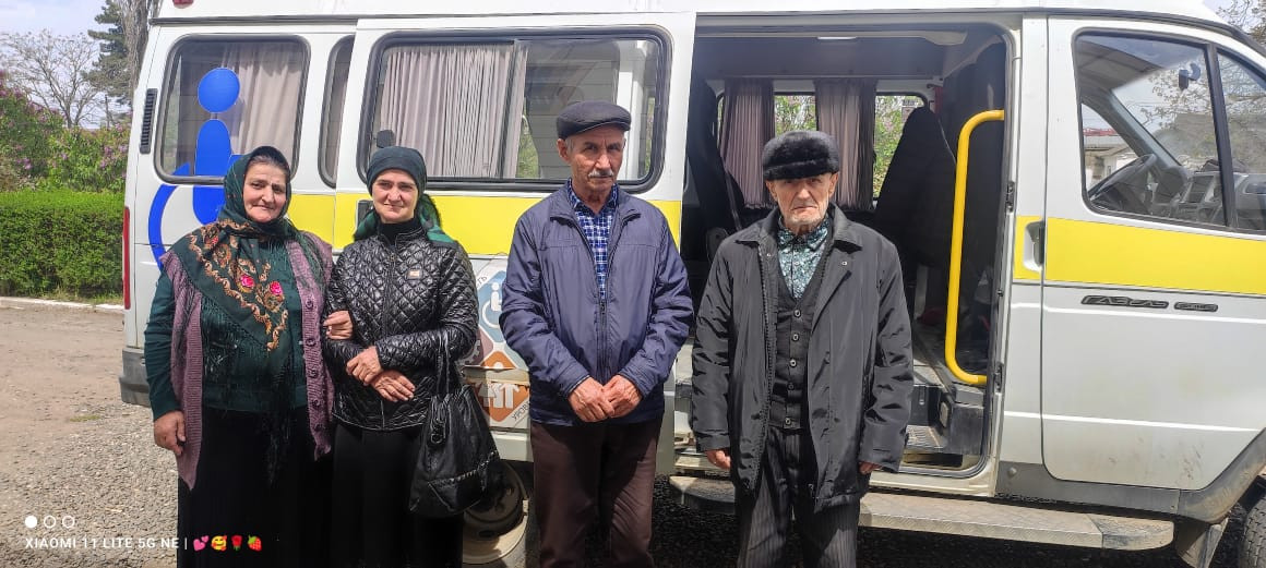 ВЫЕЗД МОБИЛЬНОЙ БРИГАДЫ В РАМКАХ НАЦ ПРОЕКТА "ДЕМОГРАФИЯ" "СТАРШЕЕ ПОКОЛЕНИЕ"