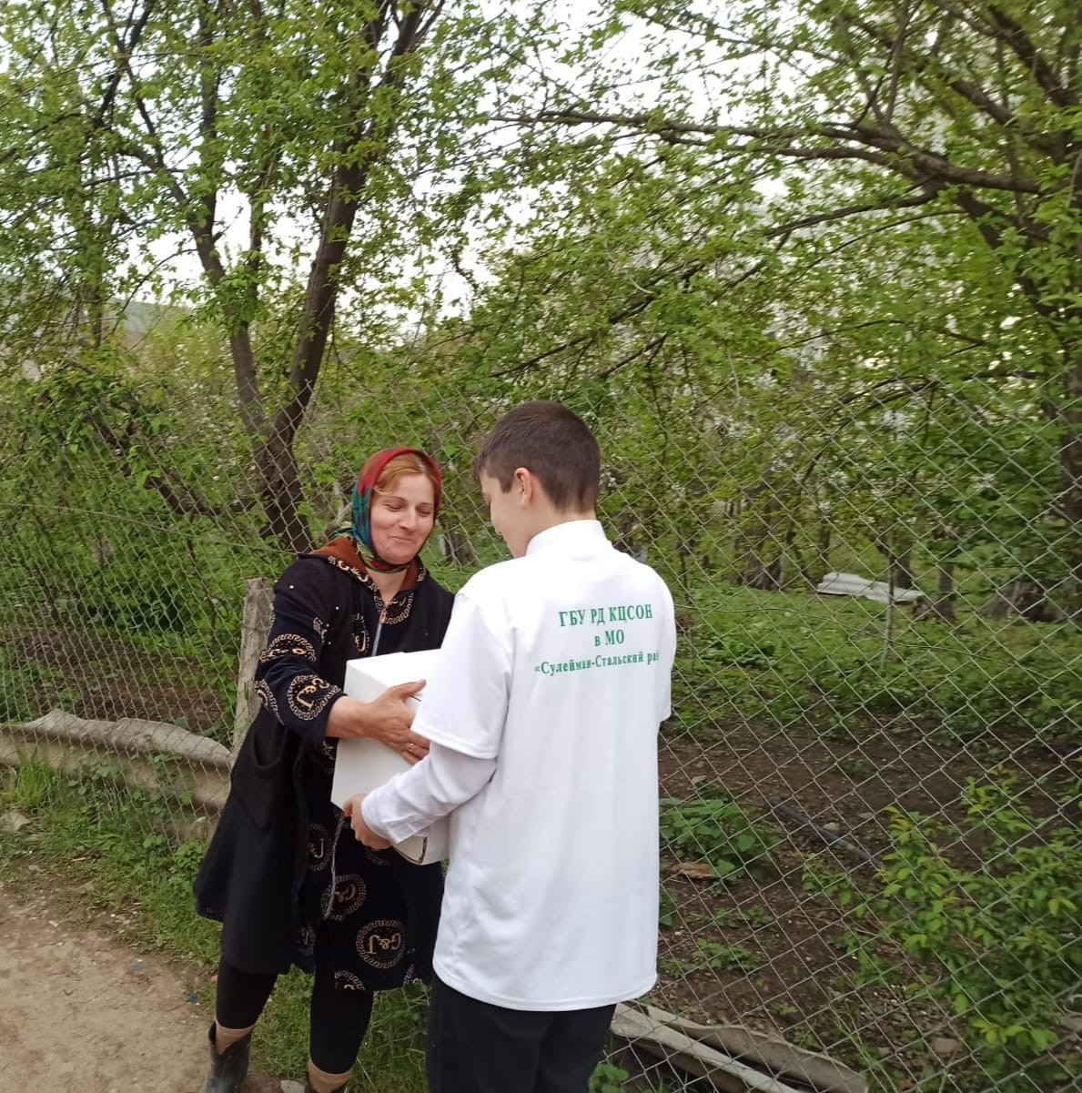 ВОЛОНТЕРЫ ОКАЗАЛИ ПОМОЩЬ В АКЦИИ