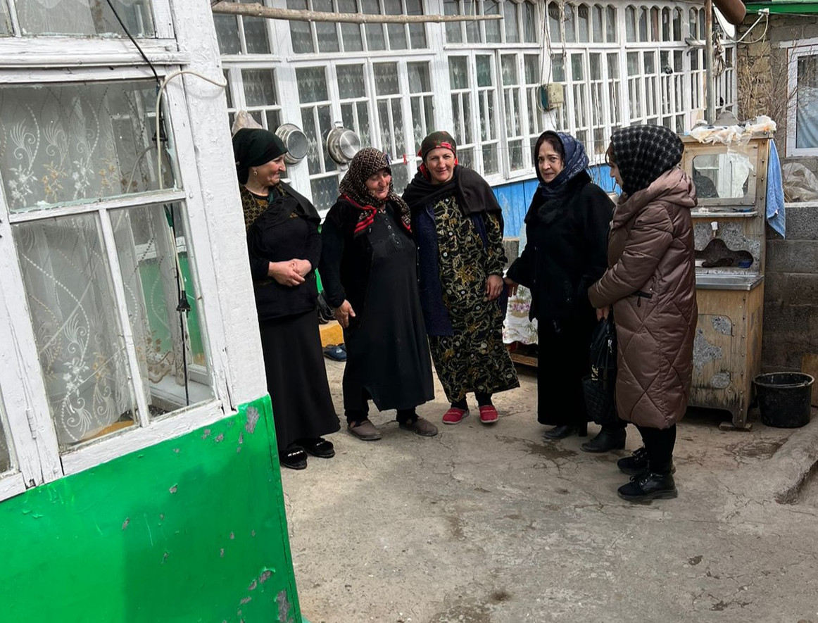 выездная проверка работников ЦСОН в с. Балхар