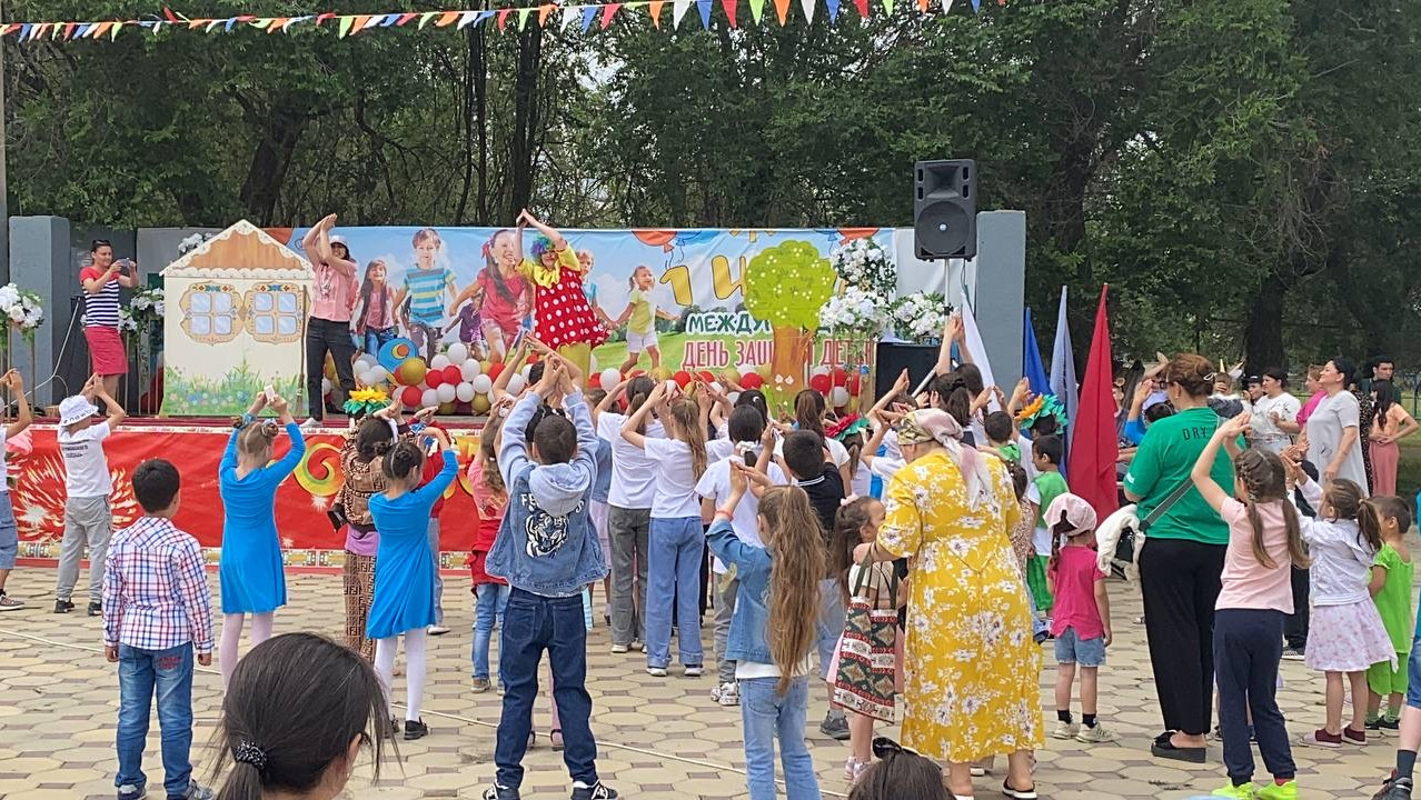 Информация о проведении праздничного мероприятия посвященного Международному дню защиты детей