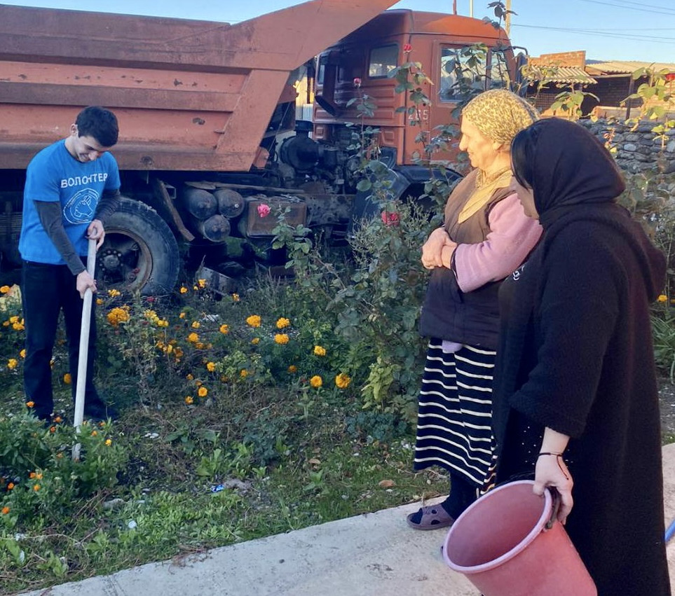 02.12.2022г. Волонтеры с. Аксай